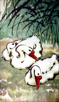 Chino Painting - Ganso Xu Beihong 3 China tradicional